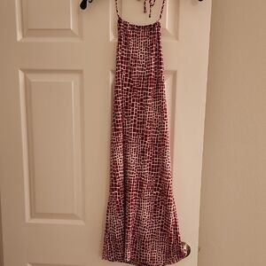 Michael Kors Sleek Self-tie Halter Dress